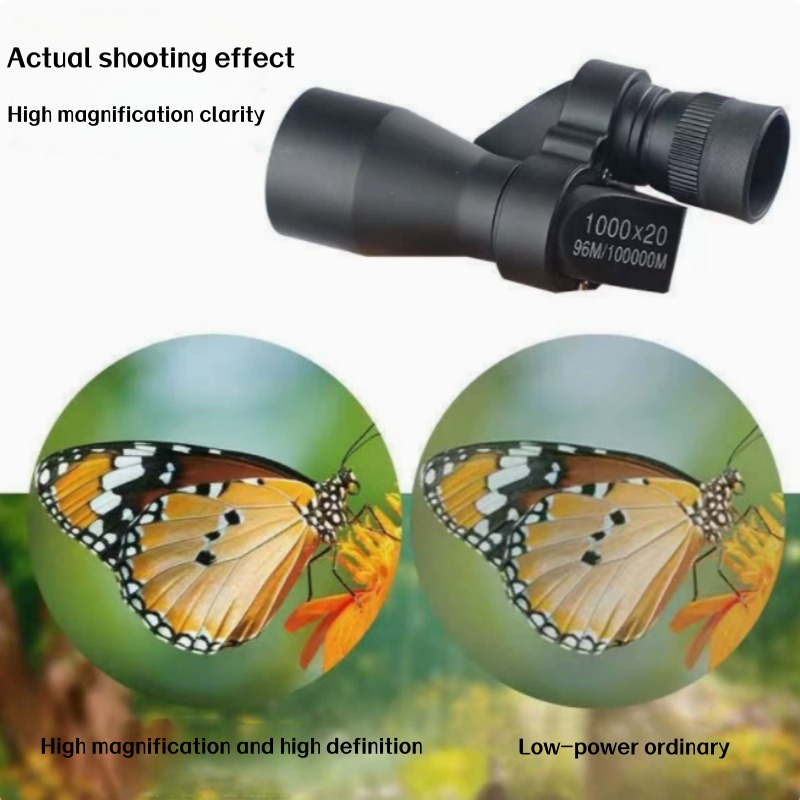 Outdoor Adventure Watches - Portable HD Mini Zoom Monocular Telescope