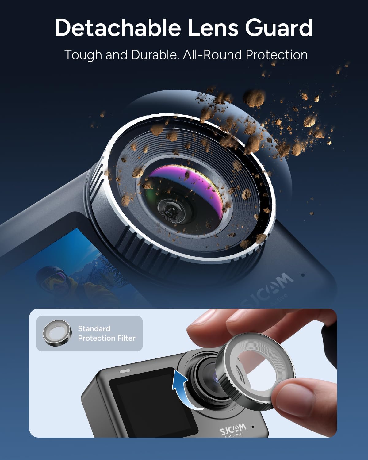 Metal Body SJCAM SJ11 Active 4 - Outdoor Adventure Video ulasan dan harga