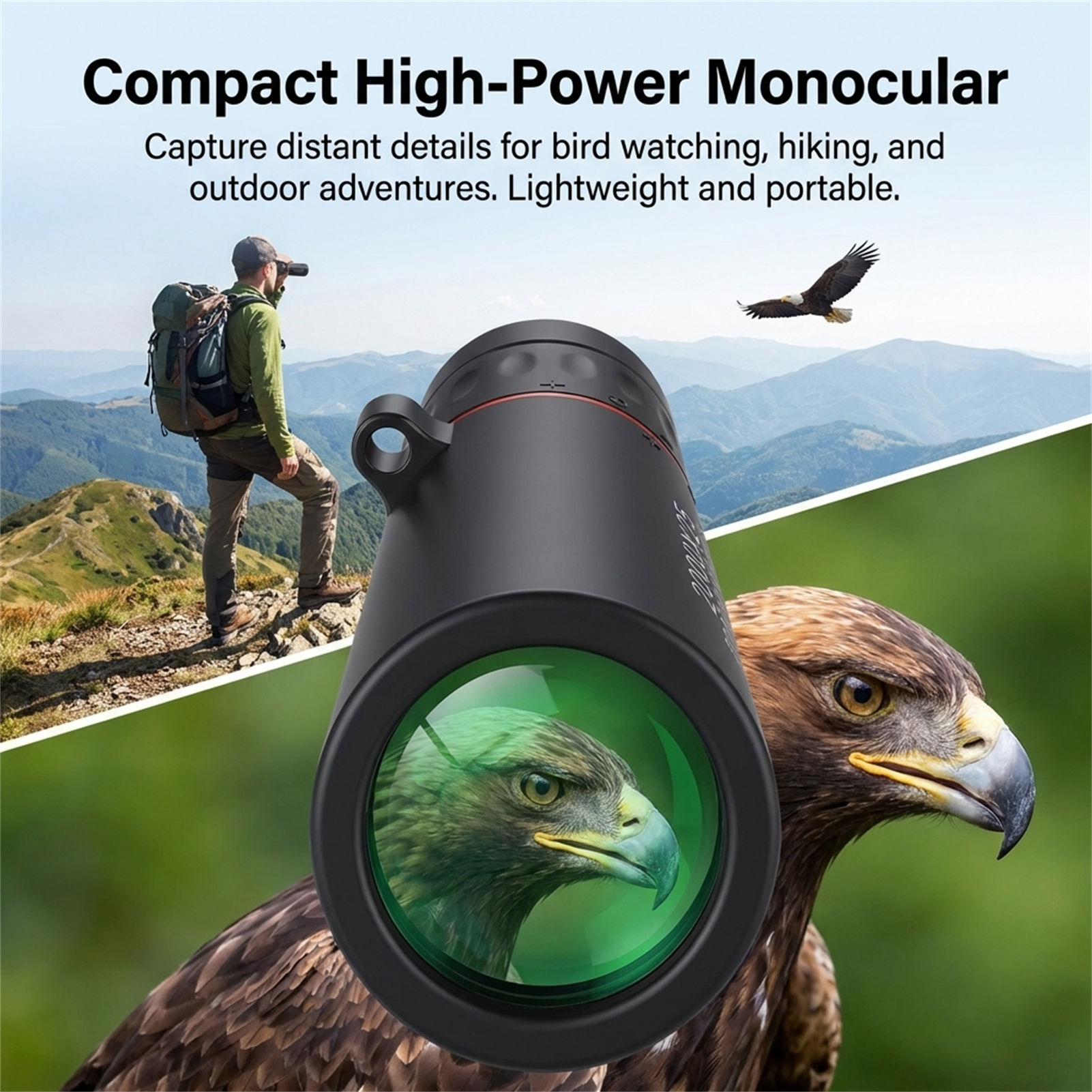 Mini Monocular Telescope High- - Outdoor Adventure Watches ulasan dan harga