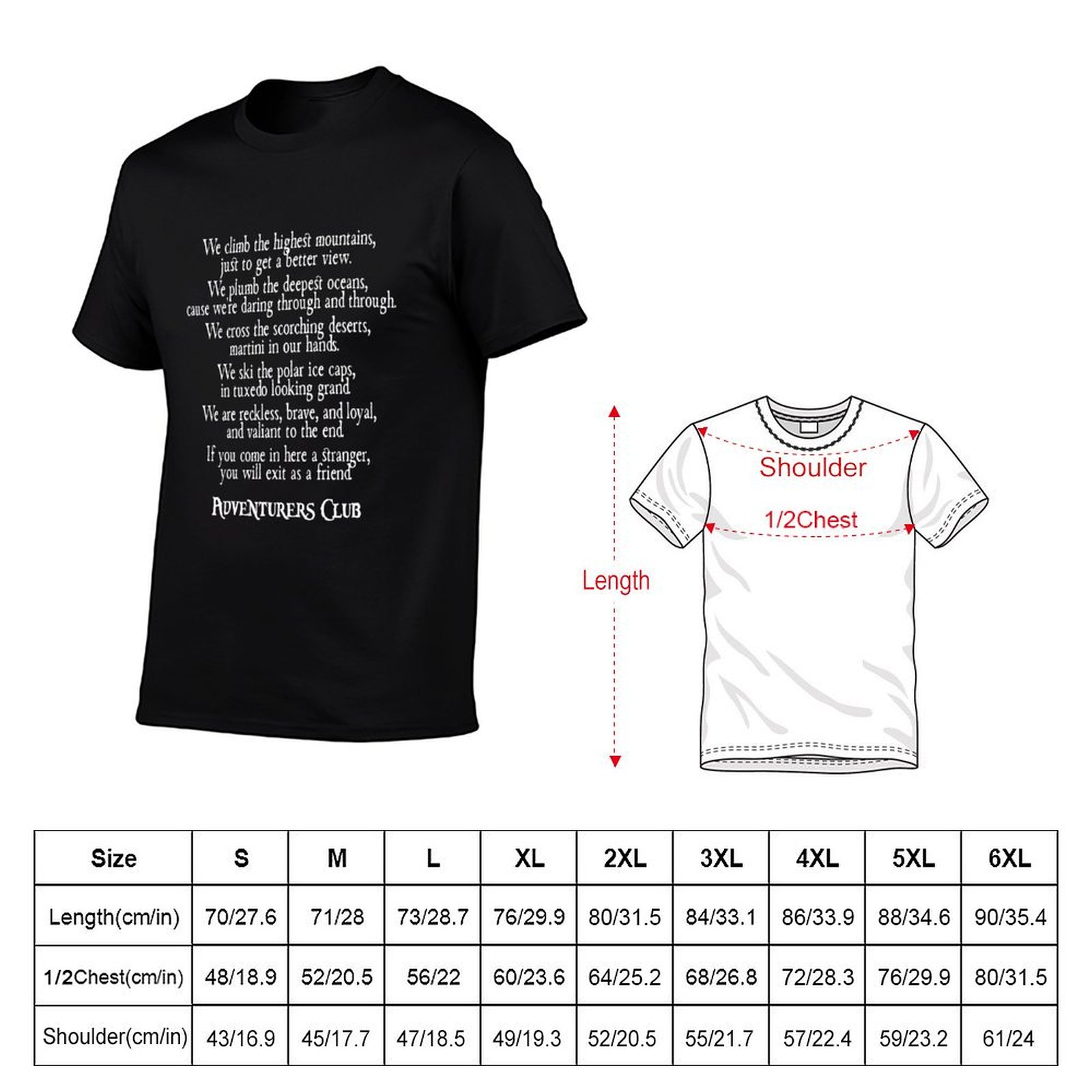 Adventurers Club T-Shirt Outdo - Outdoor Adventure Club ulasan dan harga