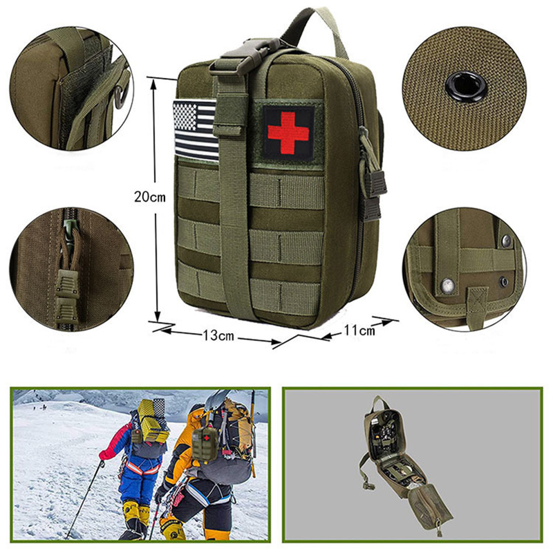 Survival First Aid Kit Surviva - Outdoor Adventure Kit ulasan dan harga
