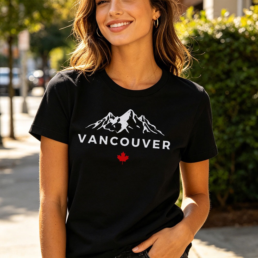 Vancouver Canada Mountain T Sh - Outdoor Adventure Club ulasan dan harga