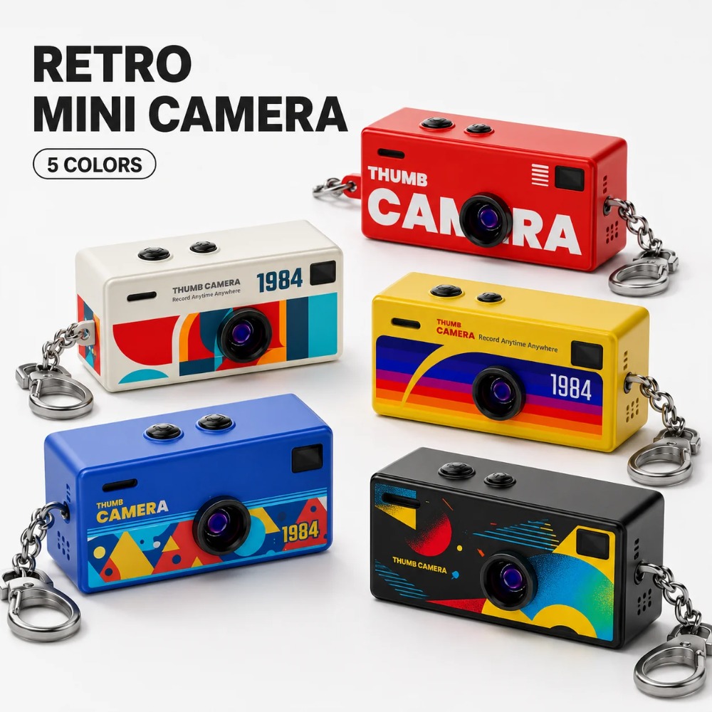 Compact Mini Thumb Camera Keyc - Outdoor Adventure Video ulasan dan harga