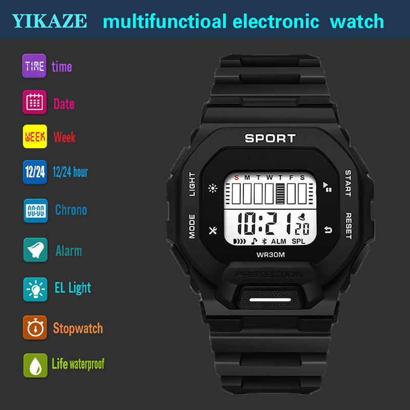 YIKAZE Men's Sports Watch Wate - Outdoor Adventure Watches ulasan dan harga