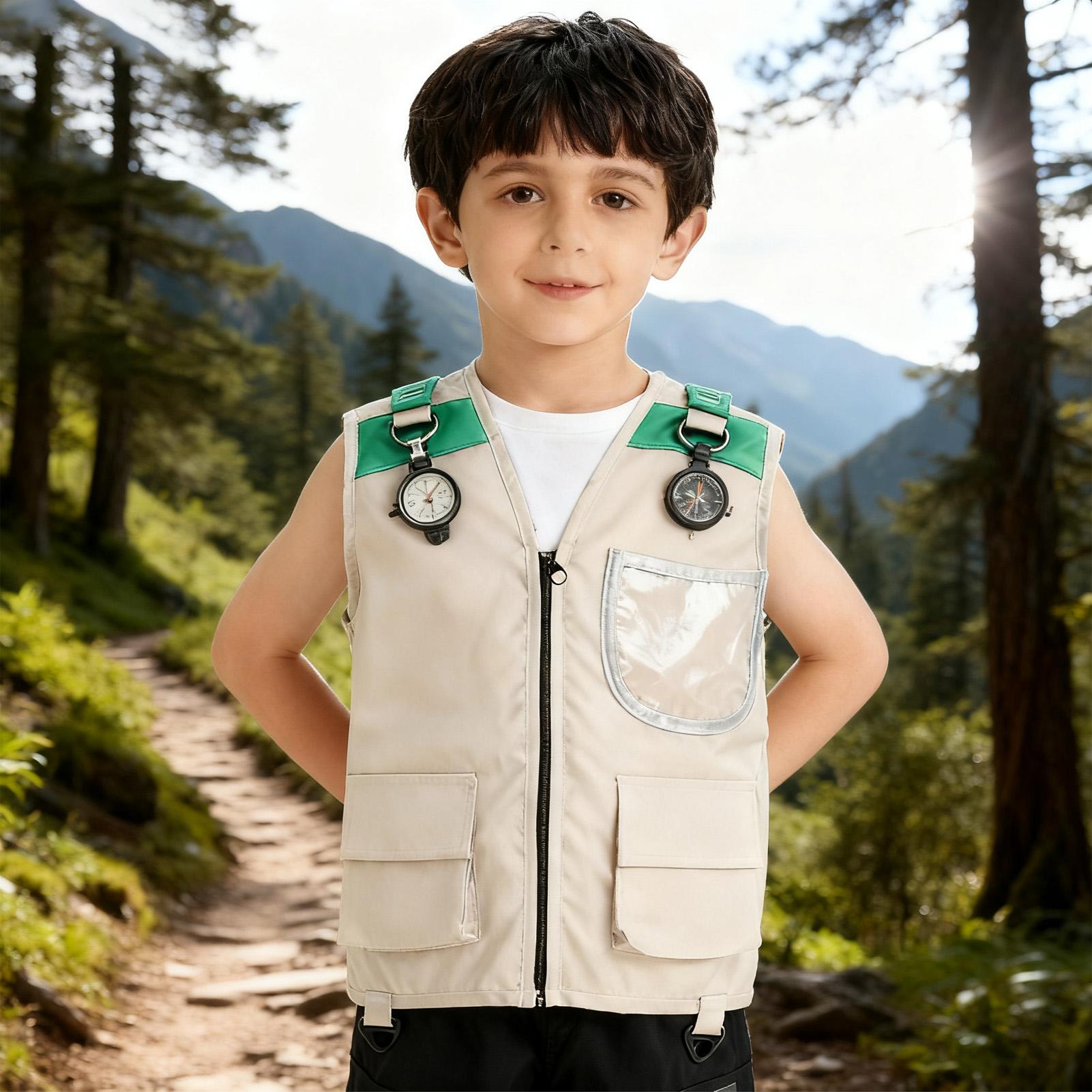 Kids Explorer Vest Costume Saf - Outdoor Adventure Kit ulasan dan harga