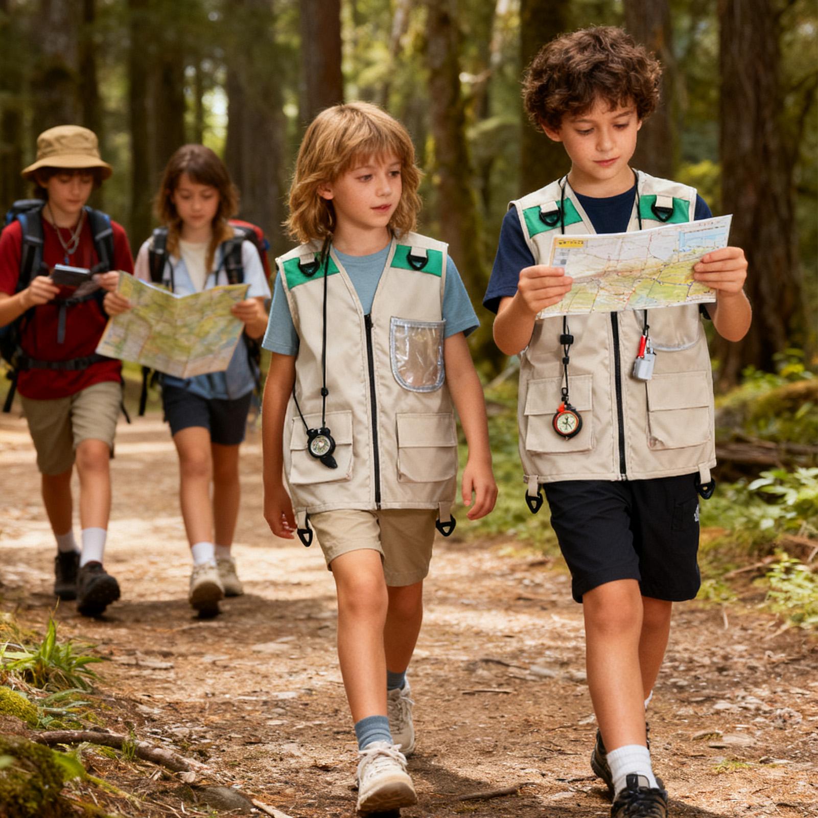 Kids Explorer Vest Costume Saf - Outdoor Adventure Kit ulasan dan harga