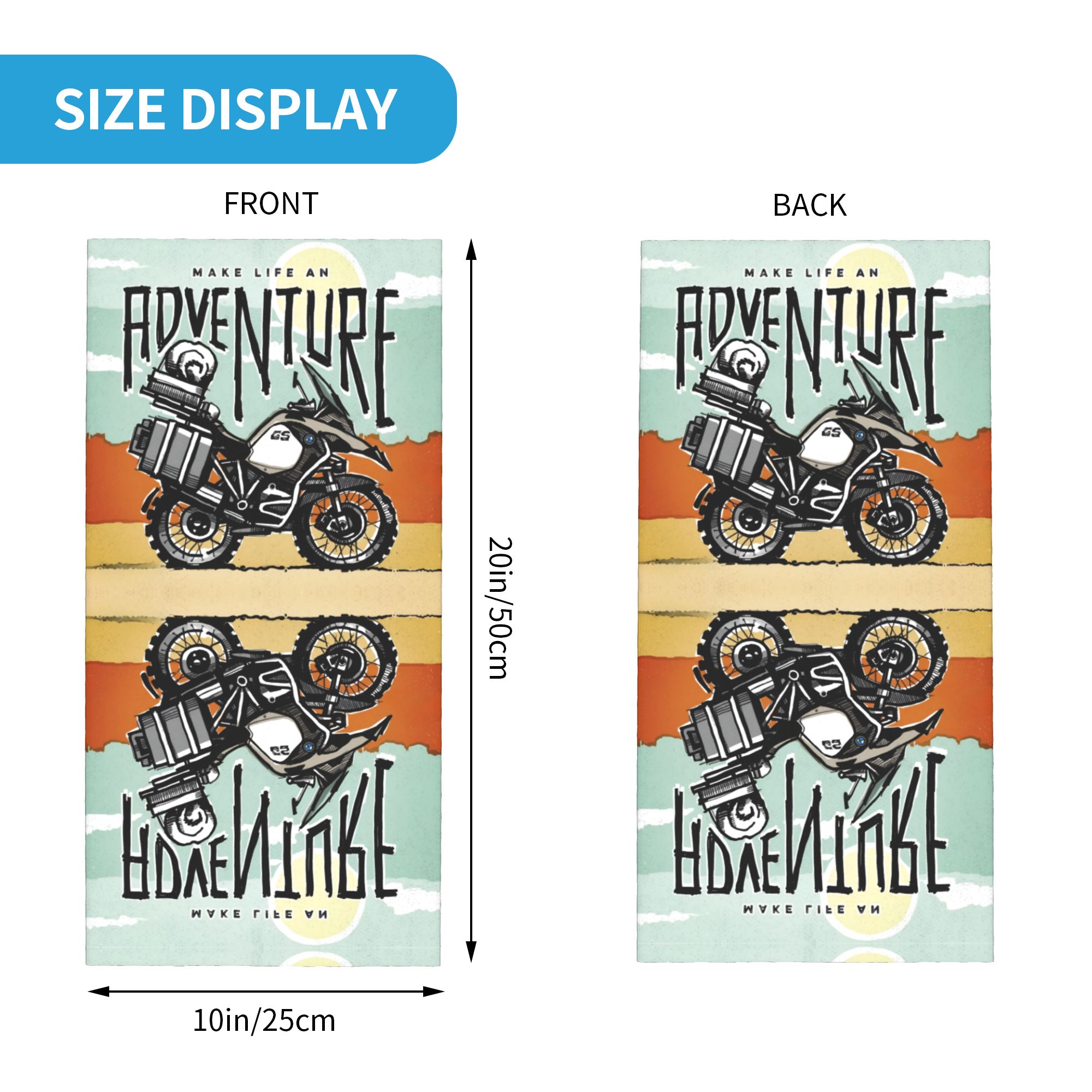 Custom GS Motorcycle Neck Gait - Outdoor Adventure Uva ulasan dan harga