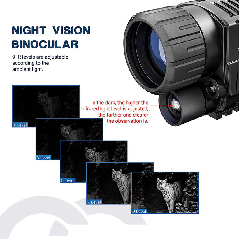 Low Light Night Vision Hunting - Outdoor Adventure Video ulasan dan harga