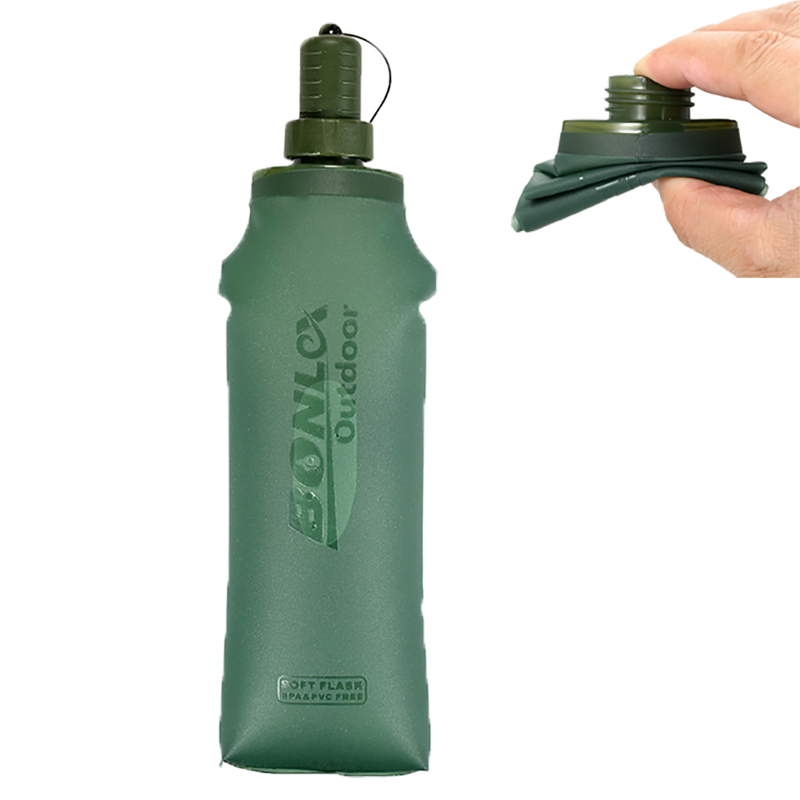 250ml 500ml Foldable Water Bag - Outdoor Adventure Kit ulasan dan harga
