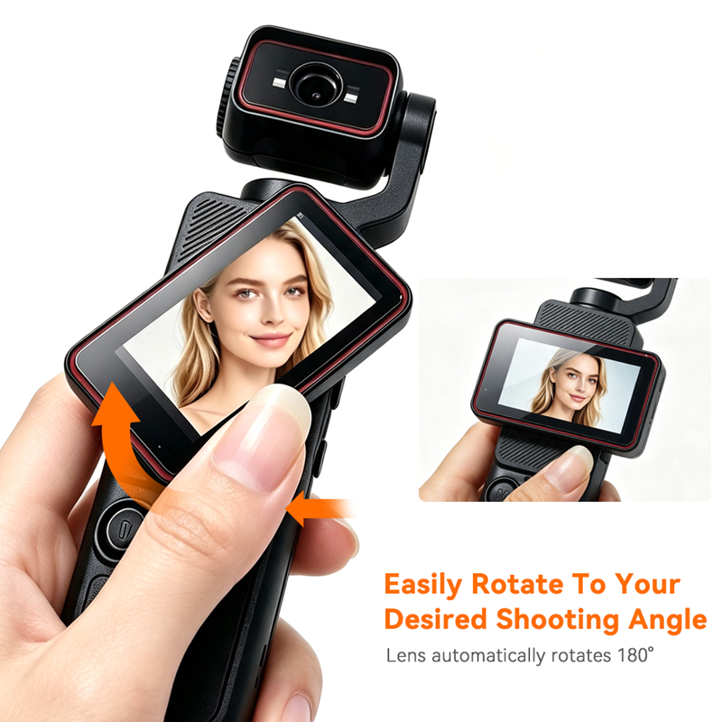 Rotatable Screen Handheld Pock - Outdoor Adventure Video ulasan dan harga