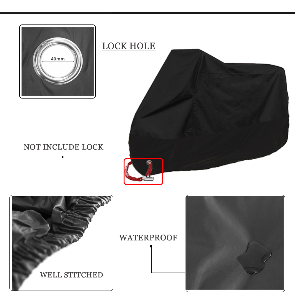 Motorcycle Cover Waterproof Ra - Outdoor Adventure Uva ulasan dan harga