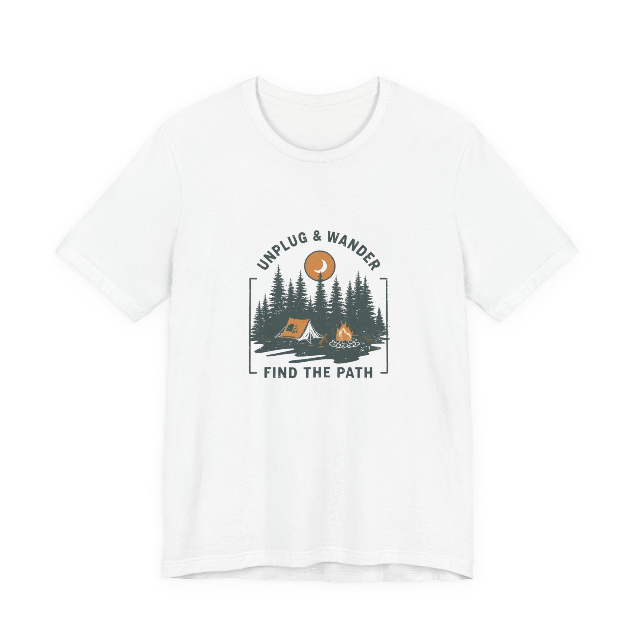 Unplug & Wander Shirt, Camping - Outdoor Adventure Club ulasan dan harga