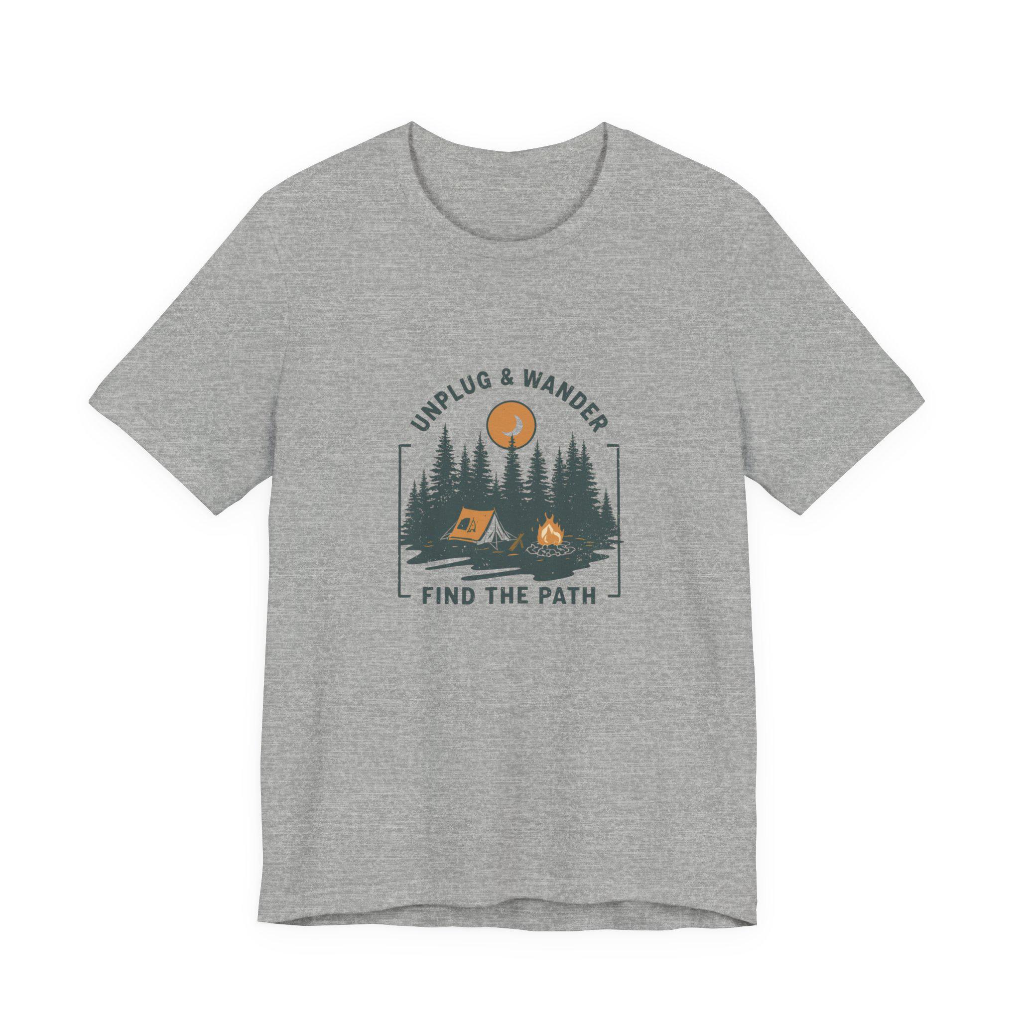 Unplug & Wander Shirt, Camping - Outdoor Adventure Club ulasan dan harga
