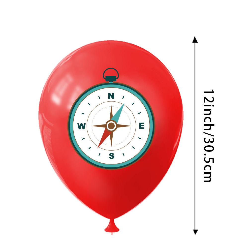 9pcs Happy Camping Balloon, Ou - Outdoor Adventure Kit ulasan dan harga