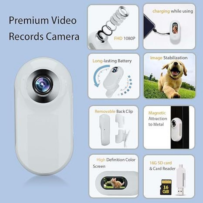 Pet Collar Camera-Waterproof H - Outdoor Adventure Video ulasan dan harga