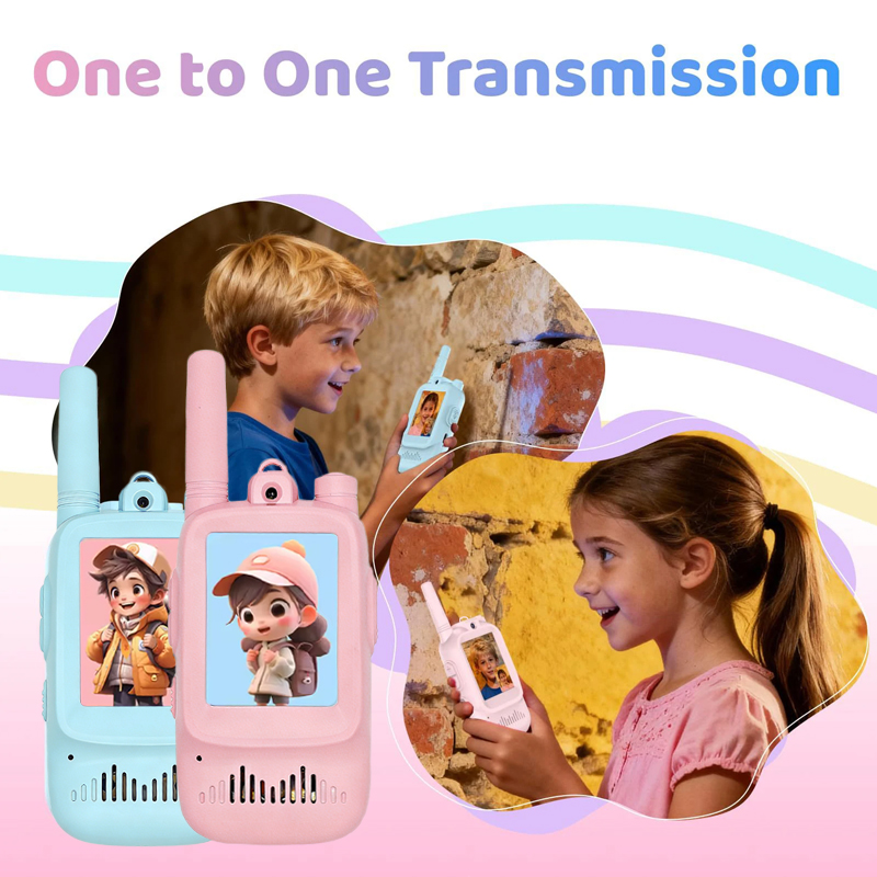 2pcs Kids Video Walkie Talkie  - Outdoor Adventure Video ulasan dan harga