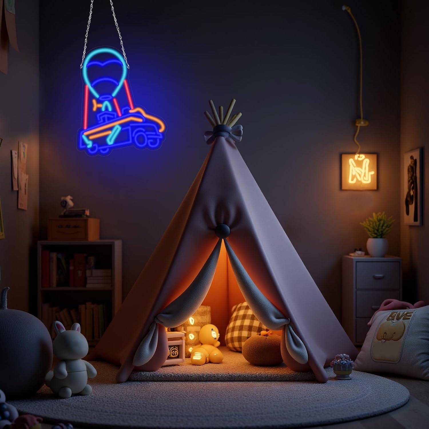 Balloon Bus Car Game Led Lamp  - Outdoor Adventure Club ulasan dan harga