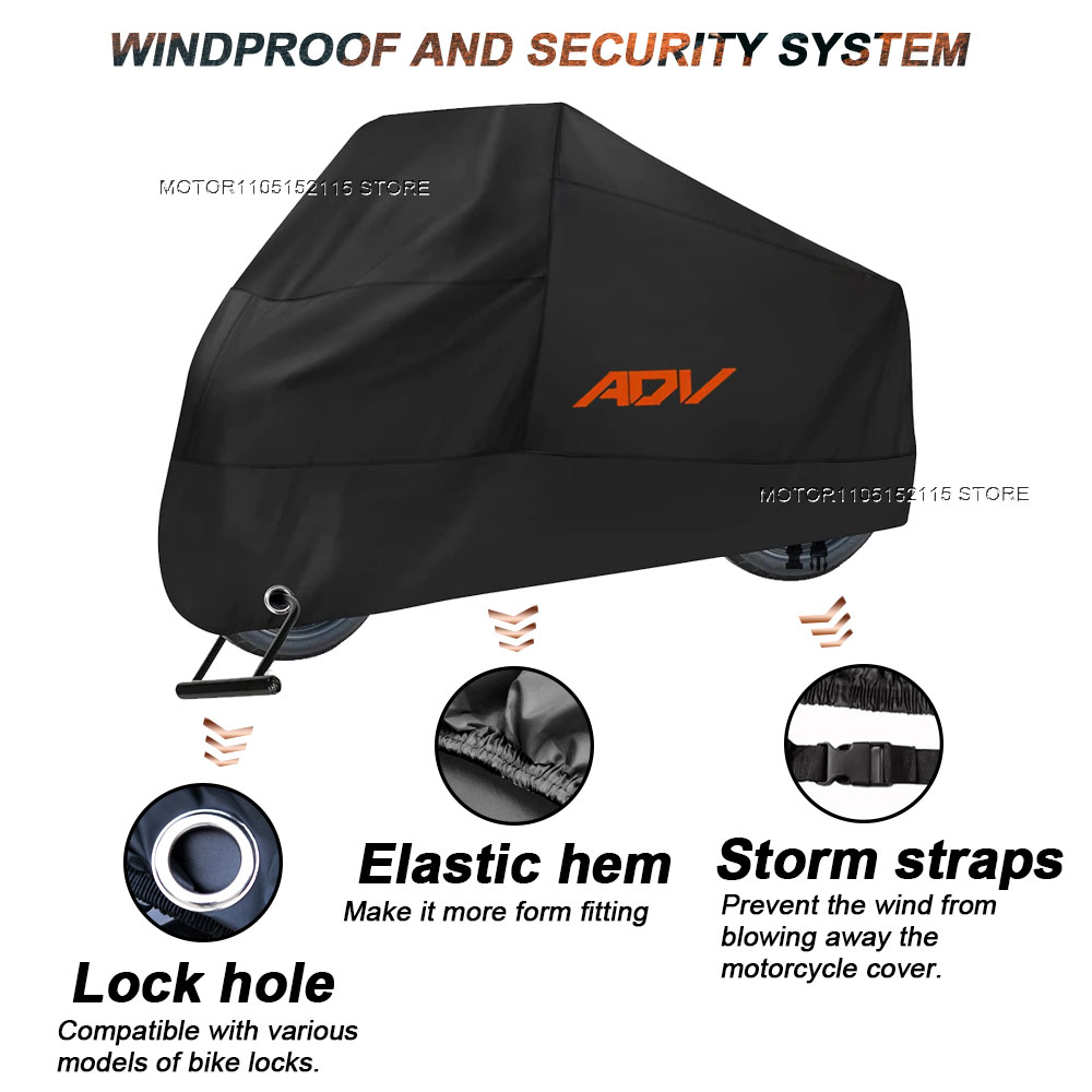 NEW Motorcycle Cover Waterproo - Outdoor Adventure Uva ulasan dan harga