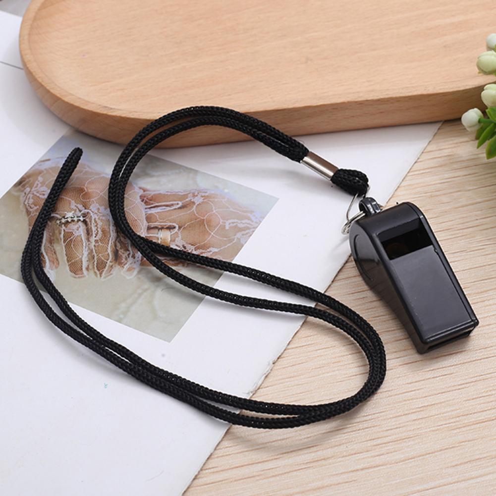 10Pcs Plastic Whistles with La - Emergency Whistle Pea ulasan dan harga